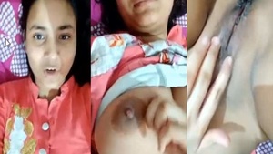 Sexy and horny European girl masturbating Video