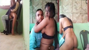 Dehati lovers hardcore sex on the chair