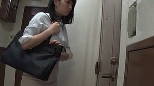 Absorbing glory hole Hawkshaw sucking cock with hungry Saitou Miyu