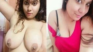 Exclusive Sexy Image of Indian Girl Desi Showing Her Big Boobs