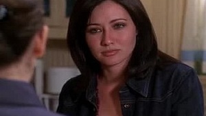 Shannen Doherty with a xxx red bikini