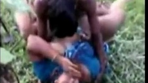 Thick indian fucked so hard in the forest