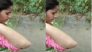 Country Girl Desi With Her Lover