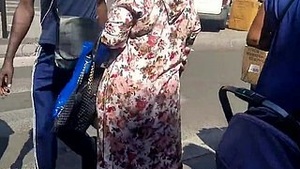 Moroccan Arab girl with a big ass
