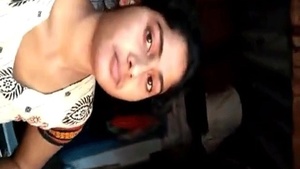 Horny college girl fingering tight pussy with petroleum gel