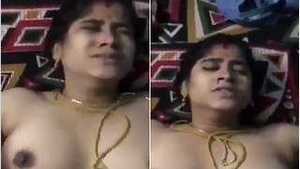 Exclusive Newlywed Tamil Wife with Pain and Total Fuck