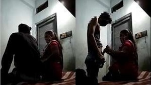 Desi Bhabhi wears a condom and fucks cancerously