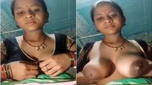Desi Bhabhi Shows Her Big Boobs And Fingers Her Pussy