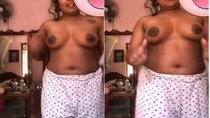 Sexy Lanky Girl Shows Tits On Video Call