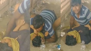 Desi Randi chudai in public place