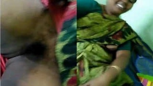 Tamil Wife with Big Tits and Pussy porn video recorded by Husband