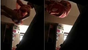 Capturing Desi the Maid's Ass on Candid Camera