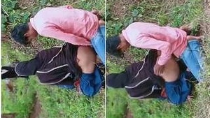 Desi's wife has sex on the street with a diva.