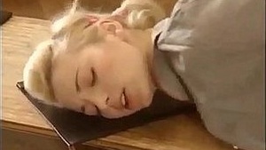 Student fucks brush teacher...in the anus