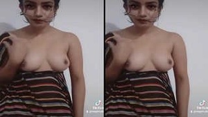Pretty Indian Girl Shows Her Boobs