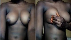 Tamil Girl Shows Her Tits and Pussy