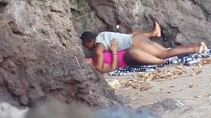 Indian gay film about a young couple enjoying outdoor sex on the beach