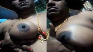 Tamil Bhabhi Records Her Nude Video For Husband