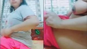 Horny Indian Girl Desi Strips Naked and Shows Her Naked Body