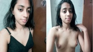 Exclusive Pretty girl from Bangla shows her tits and wet pussy