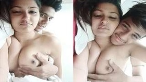 Super Sexy Desi Indian Girl Sucking Lover