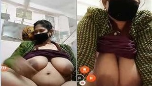 Sexy Desi Bhabi Breasts Pressed and Fucked Hard in the Anal With Her Husband