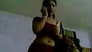 Newlywed Bangla couple going to bed