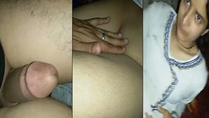 First-time fucking movie with fingering and pussy gape