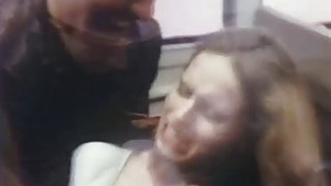 Strangers trying to play a game with four beautiful women all over the train