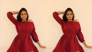 India's hottest girl strips naked, dances nude and shows off her big tits