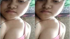 Assamese Girl Shows Her Pussy to Lover On Video Call