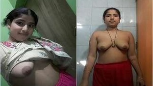 Exclusive Desi Girl Showing Tits And Pussy Video Call