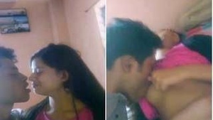 Cute Desi Indian Girl Sucking Lover