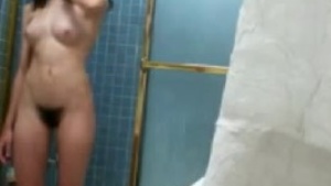Cute Bangalore Girlfriend Masturbates in Shower