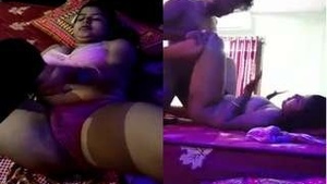 Sexy Indian girl Sucking tits and getting laid
