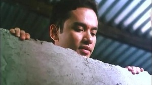 Dude peeks in while she takes a shower