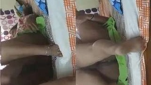 Exclusive Hot Stare Desi Girl, Breast Pressing Lover