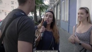 Cute Mart finds an unintentional person on the street