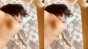 Sexy wife masturbates and fucks