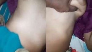 Desi Hillbilly Bhabhi Pushes Her Breasts And Fucks Hard In The Anal With Her Husband