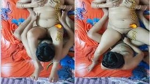 Sexy Bhabhi Gives Blowjob and Fucks Husband