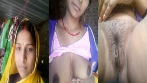 Horny Bihari Bhabhi exposing her private body parts