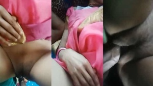 Desi couple enjoying the spotlight in a hot porn video