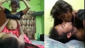 Bengali woman riding husband's cock