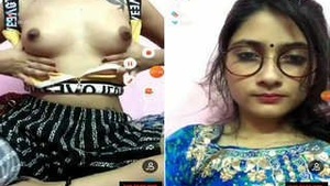 Pretty Tango Girl Shows Her Tits and Ass