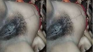 Country Wife Desi Jerks Her Husband's Pussy