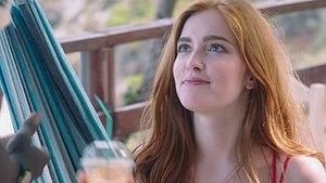 In advance of her white day had a bandage