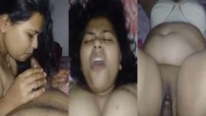 Sexy Bhabhi fucked by her husband brother