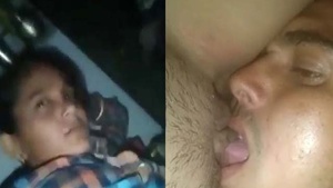 Dehati GF buceta lambendo pelo amante na cam