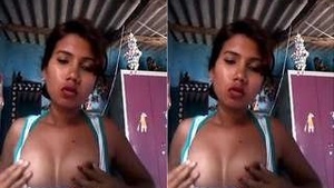 Asami Girl Plays With Her Boobs